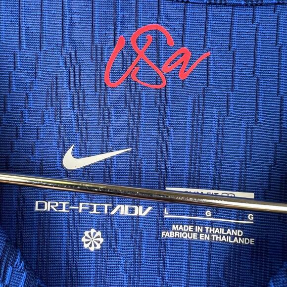 Nike USWNT 2023 Home Authentic Jersey DR3860-406 Women’s L Slim Fit Blue USA NWT - Picture 5 of 9
